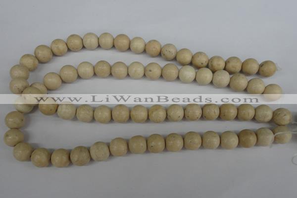 CRO388 15.5 inches 14mm round jasper gemstone beads wholesale