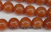 CRO391 15.5 inches 14mm round red aventurine beads wholesale