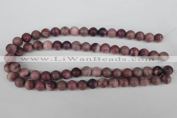 CRO392 15.5 inches 14mm round dyed kiwi stone beads wholesale