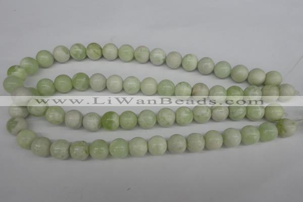 CRO393 15.5 inches 14mm round butter jade beads wholesale