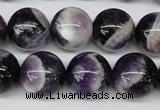 CRO425 15.5 inches 16mm round dogtooth amethyst beads wholesale