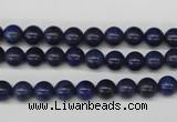 CRO46 15.5 inches 6mm round dyed lapis lazuli beads wholesale