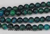 CRO50 15.5 inches 6mm round dyed chrysocolla beads wholesale