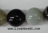 CRO532 15.5 inches 20mm round agate gemstone beads wholesale