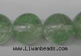 CRO549 15.5 inches 20mm round watermelon green beads wholesale