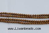 CRO552 15.5 inches 6mm round grain stone beads wholesale