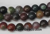 CRO82 15.5 inches 8mm round Indian agate gemstone beads wholesale