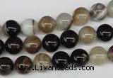 CRO85 15.5 inches 8mm round agate gemstone beads wholesale