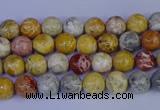 CRO860 15.5 inches 4mm round sky eye stone beads wholesale