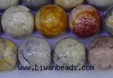 CRO865 15.5 inches 14mm round sky eye stone beads wholesale