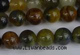 CRO903 15.5 inches 10mm round golden pietersite beads wholesale