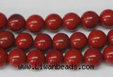 CRO96 15.5 inches 8mm round red jasper beads wholesale