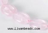 CRQ02 A grade 13*18mm oval natural rose quartz beads Wholesale