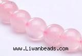 CRQ16 15.5 inches 10mm round natural rose quartz beads Wholesale