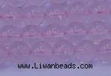 CRQ202 15.5 inches 8mm round Mozambique rose quartz beads