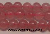 CRQ451 15.5 inche 6mm round A grade Madagascar rose quartz beads