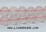 CRQ52 15.5 inches 10mm round natural rose quartz beads wholesale