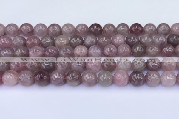 CRQ782 15.5 inches 10mm round Madagascar rose quartz beads