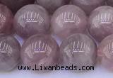 CRQ783 15.5 inches 12mm round Madagascar rose quartz beads