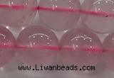 CRQ853 15.5 inches 12mm round natural rose quartz gemstone beads