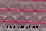 CRQ856 15.5 inches 8mm round natural rose quartz gemstone beads