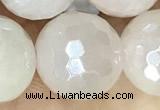 CRQ862 15 inches 10mm faceted round AB-color rose quartz beads