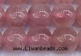 CRQ891 15 inches 6mm round Madagascar rose quartz beads