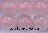 CRQ902 15 inches 10mm round rose quartz beads