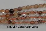 CRU451 15.5 inches 5mm round Multicolor rutilated quartz beads