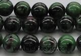 CRZ04 15.5 inches 12mm round ruby zoisite gemstone beads Wholesale