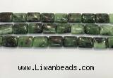 CRZ794 15.5 inches 15*20mm rectangle ruby zoisite gemstone beads