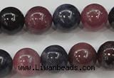 CRZ802 15.5 inches 10mm round natural ruby sapphire beads