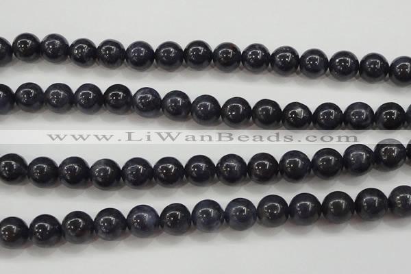 CRZ824 15.5 inches 10mm round natural sapphire gemstone beads