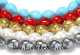 CSB05 16 inches 16*20mm nugget shell pearl beads Wholesale