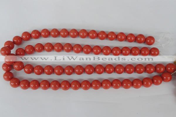 CSB102 15.5 inches 12mm round shell pearl beads wholesale