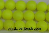 CSB1316 15.5 inches 6mm matte round shell pearl beads wholesale