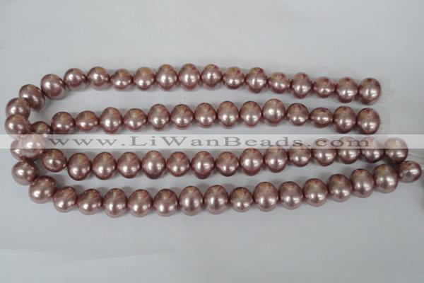 CSB139 15.5 inches 12*15mm – 13*16mm oval shell pearl beads