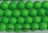 CSB1431 15.5 inches 6mm matte round shell pearl beads wholesale