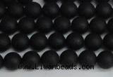 CSB1456 15.5 inches 6mm matte round shell pearl beads wholesale