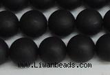 CSB1459 15.5 inches 12mm matte round shell pearl beads wholesale