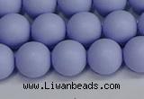 CSB1703 15.5 inches 10mm round matte shell pearl beads wholesale