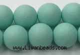 CSB2553 15.5 inches 10mm round matte wrinkled shell pearl beads