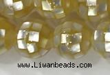 CSB4021 15.5 inches 12mm ball abalone shell beads wholesale