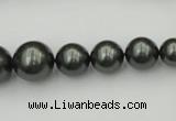 CSB403 15.5 inches 8mm - 16mm round shell pearl beads