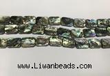 CSB4154 15.5 inches 12*16mm rectangle abalone shell beads wholesale