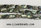 CSB4156 15.5 inches 15*20mm rectangle abalone shell beads wholesale