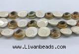 CSB4501 15.5 inches 22*25mm freeform shell beads wholesale