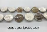 CSB4502 15.5 inches 28mm - 35mm freeform shell beads wholesale