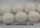 CSB675 15.5 inches 16*19mm oval shell pearl beads