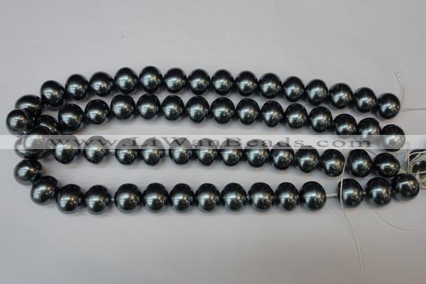 CSB817 15.5 inches 13*15mm oval shell pearl beads wholesale